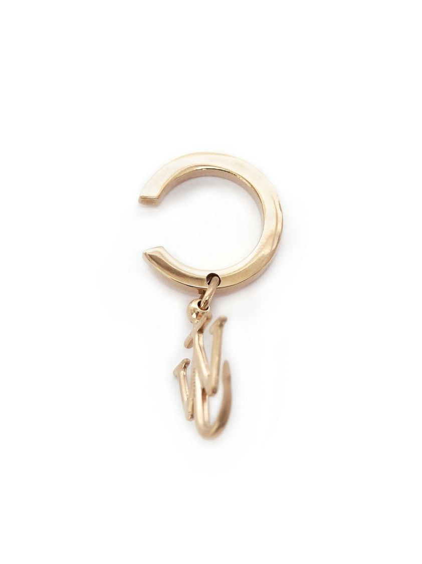 J. W. Anderson Gold Gold Logo Charm Earcuff