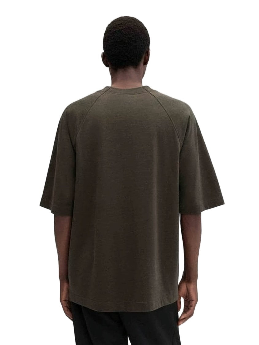 Jacquemus Loose-Fitting Crew Neck T-Shirt With Tonal Logo
