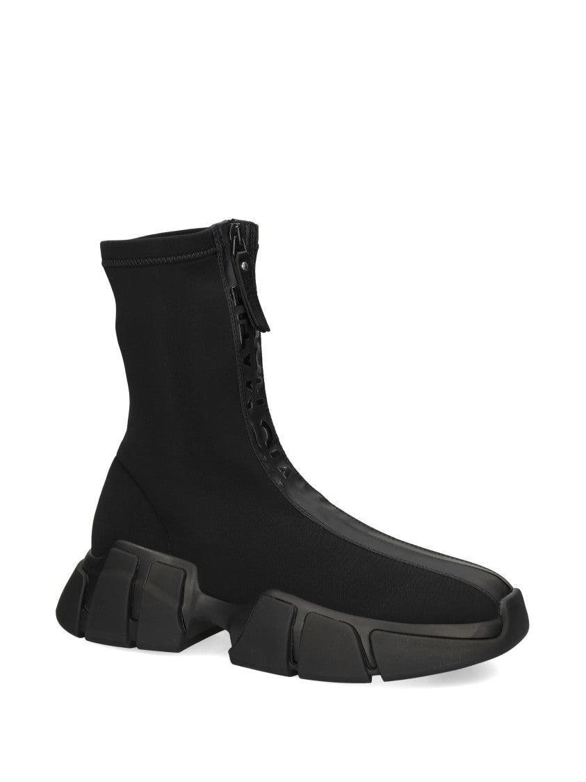 Vic Matié Ankle Boots With Zip Closure And Sole
