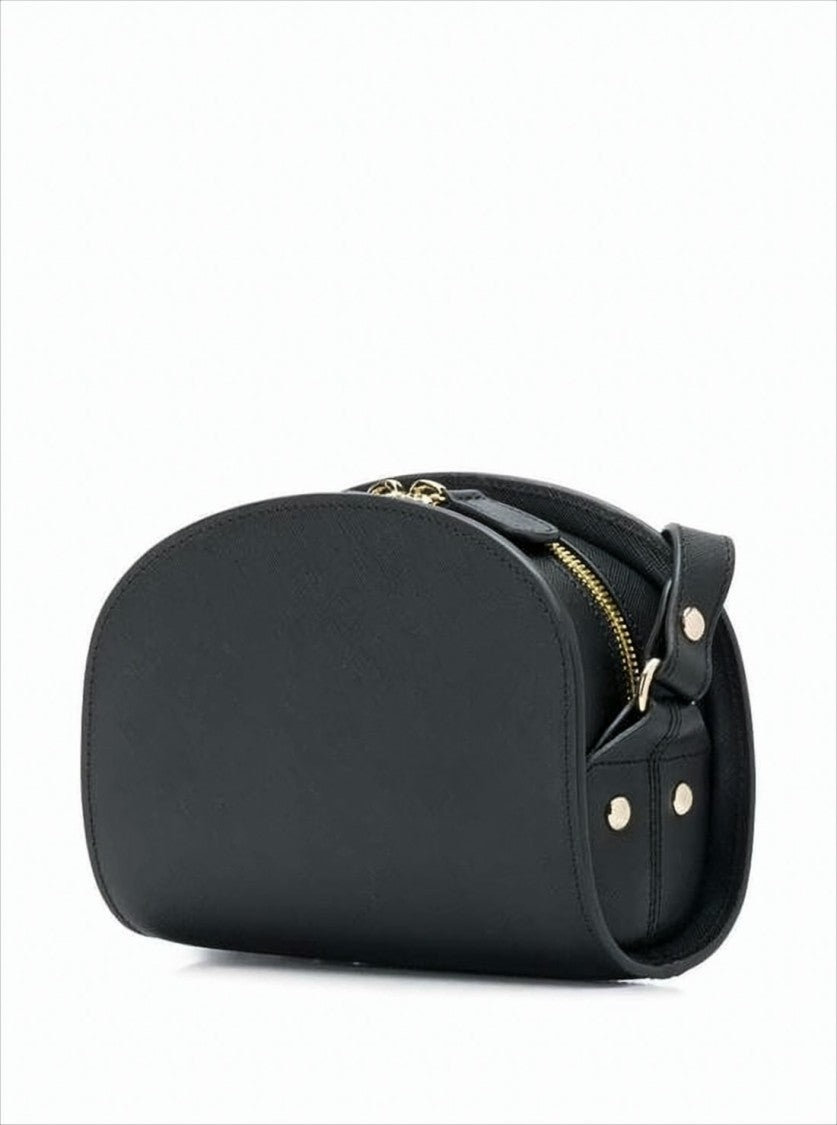 A.P.C. Textured Cowhide Leather Shoulder Bag
