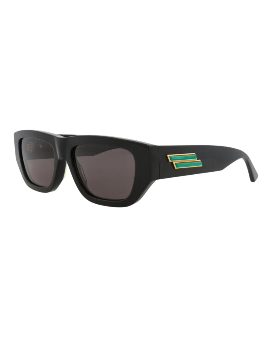 Bottega Veneta Square-Frame Recycled Acetate Sunglasses