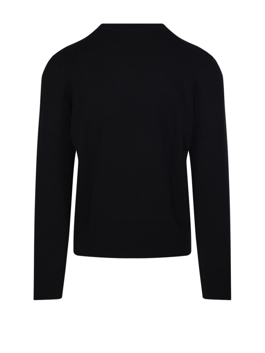 Ami Adc Round Neck Sweater Merino