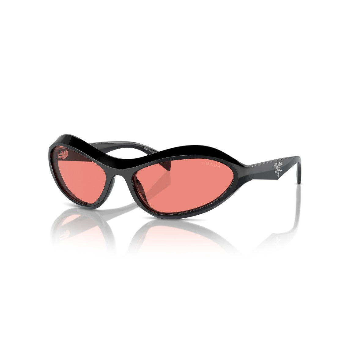 Prada 0Pr A20s Elongated Oval Frame Sunglasses