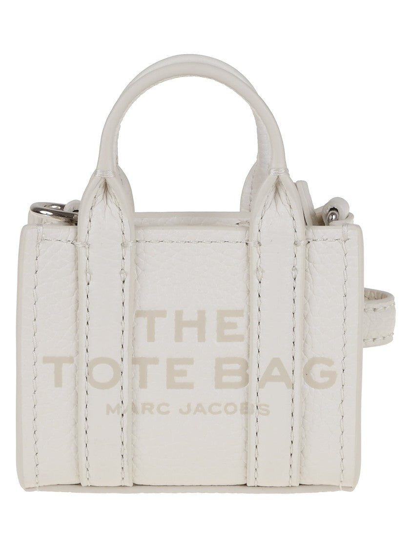 Marc Jacobs Compact Leather Tote Bag With Dual Handles