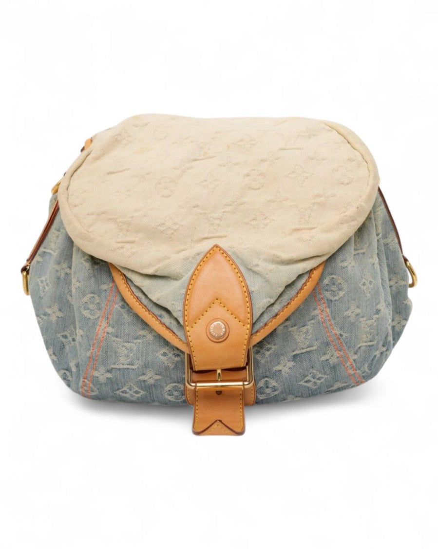 Louis Vuitton Sunshine Denim Azzurro Shoulder Bag
