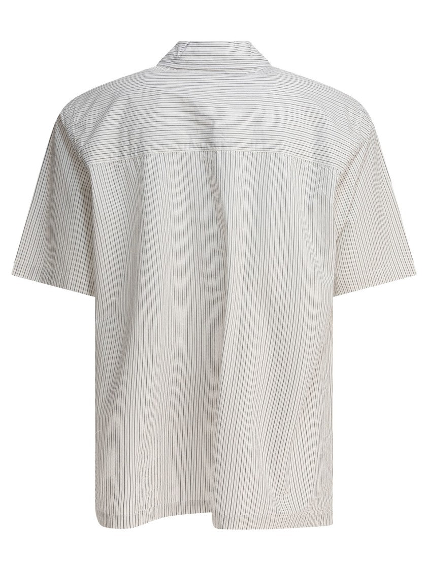Norse Projects "Mads Poplin Stripe Ss" Shirt