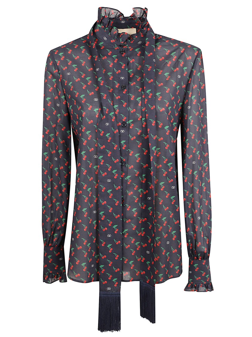 Valentino Garavani Cherry Print Shirt
