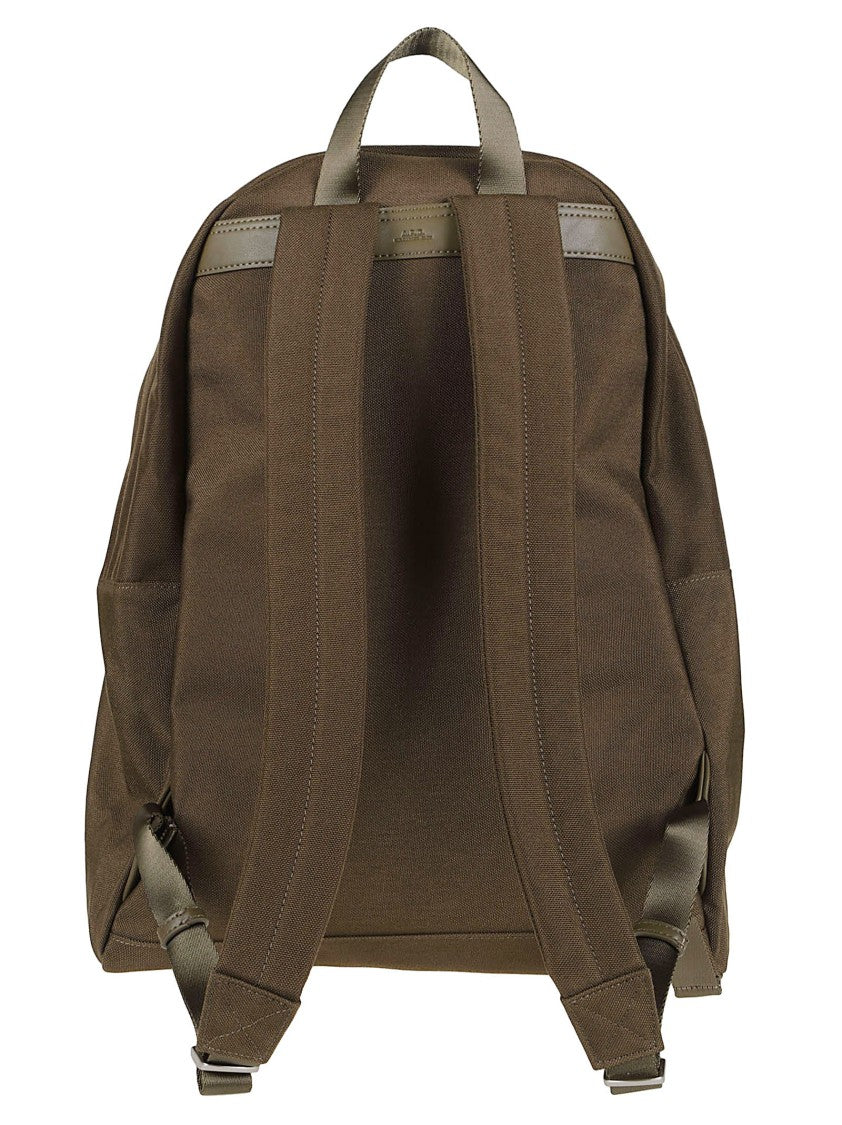 A.P.C. Brown Polyamide Backstage Backpack