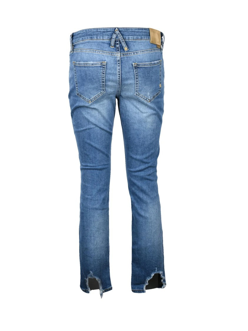 Cycle Gilda Bootcut Stretch Jeans - Blue
