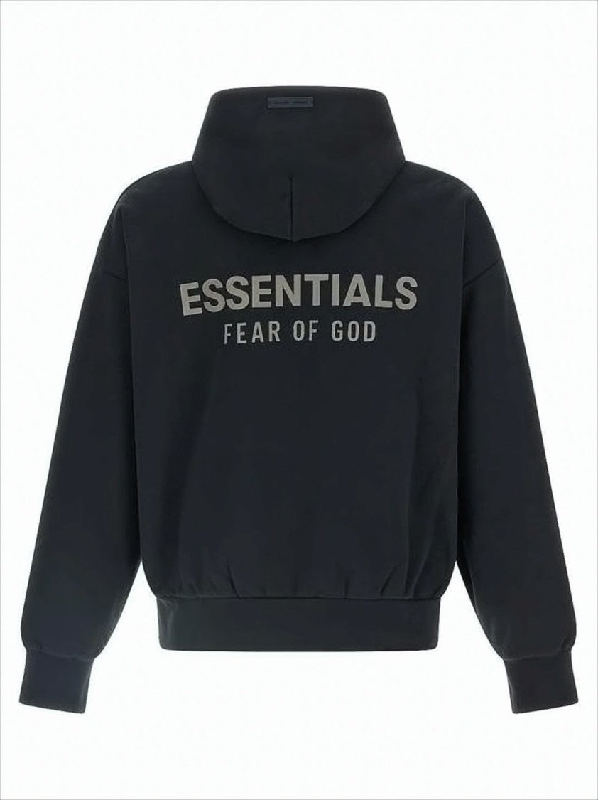 Fear Of God Relaxed Fit Fleece Zip-Up Hoodie