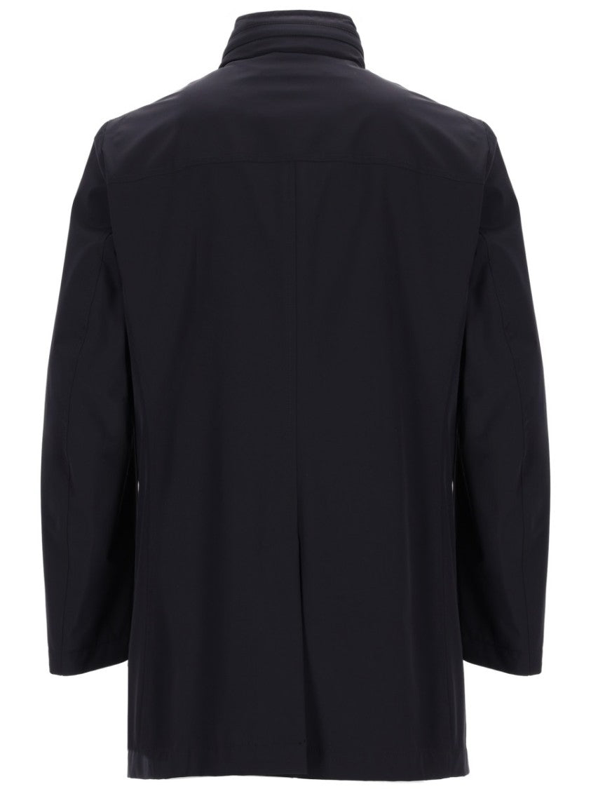 Moorer Hektor-Kn Matte Tailored Polyamide Coat