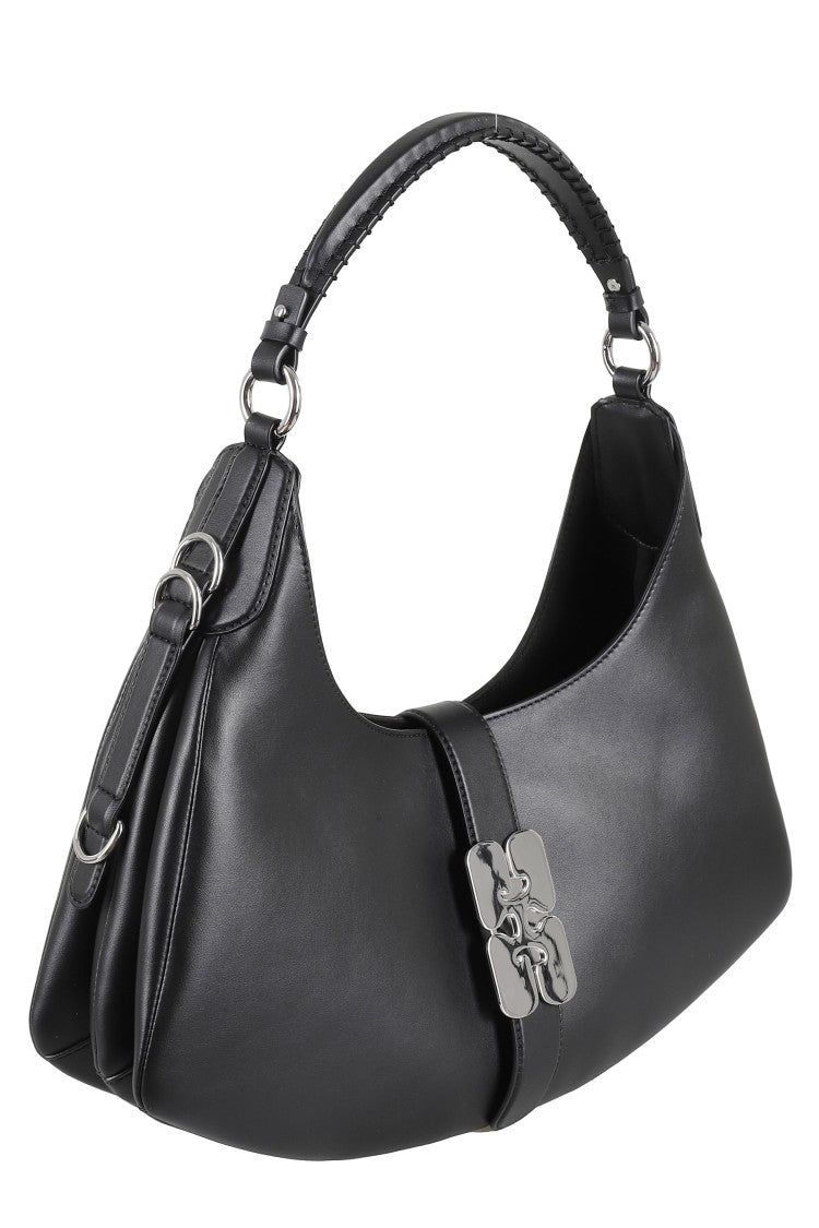 Ganni Kat Small Handbag In Smooth Leather