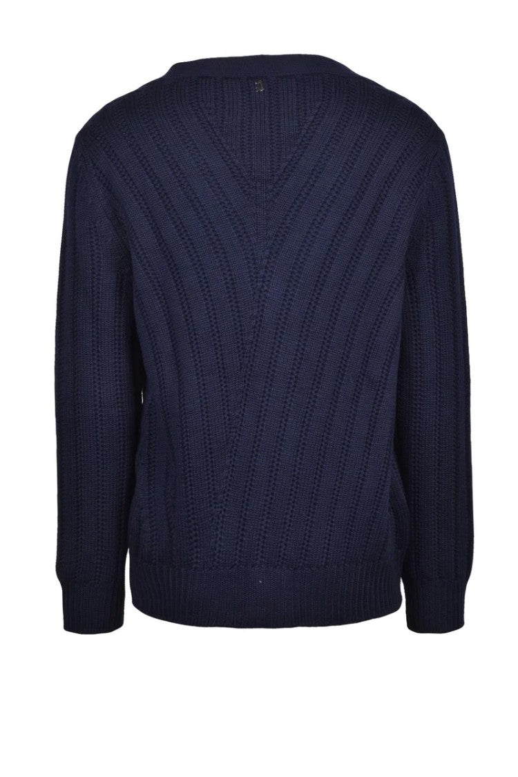 Dondup Button-Front Merino Wool Cardigan