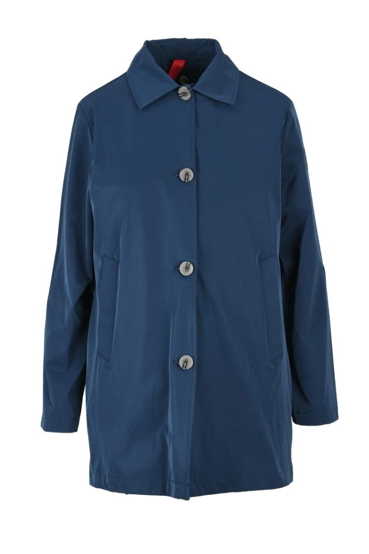 Museum Duster Coat With Vest - Blue