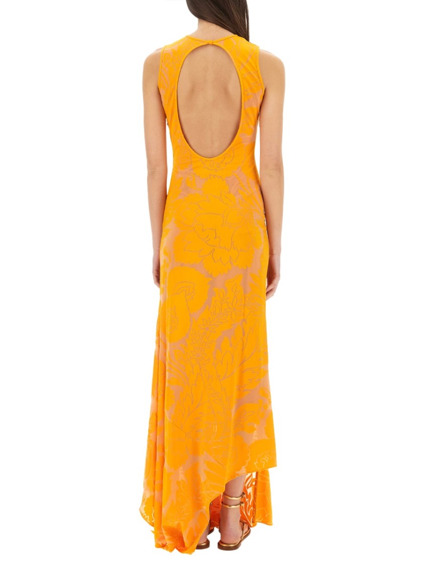 Etro Stretch Jersey Cut-Out Dress