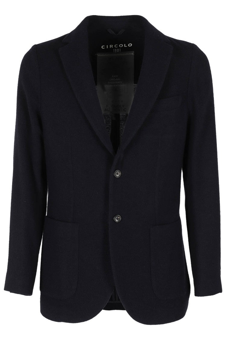 Circolo 1901 Navy Wool Jacket