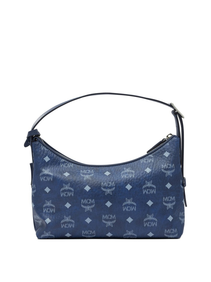 Mcm Curved Silhouette Mcm Shoulder Bag