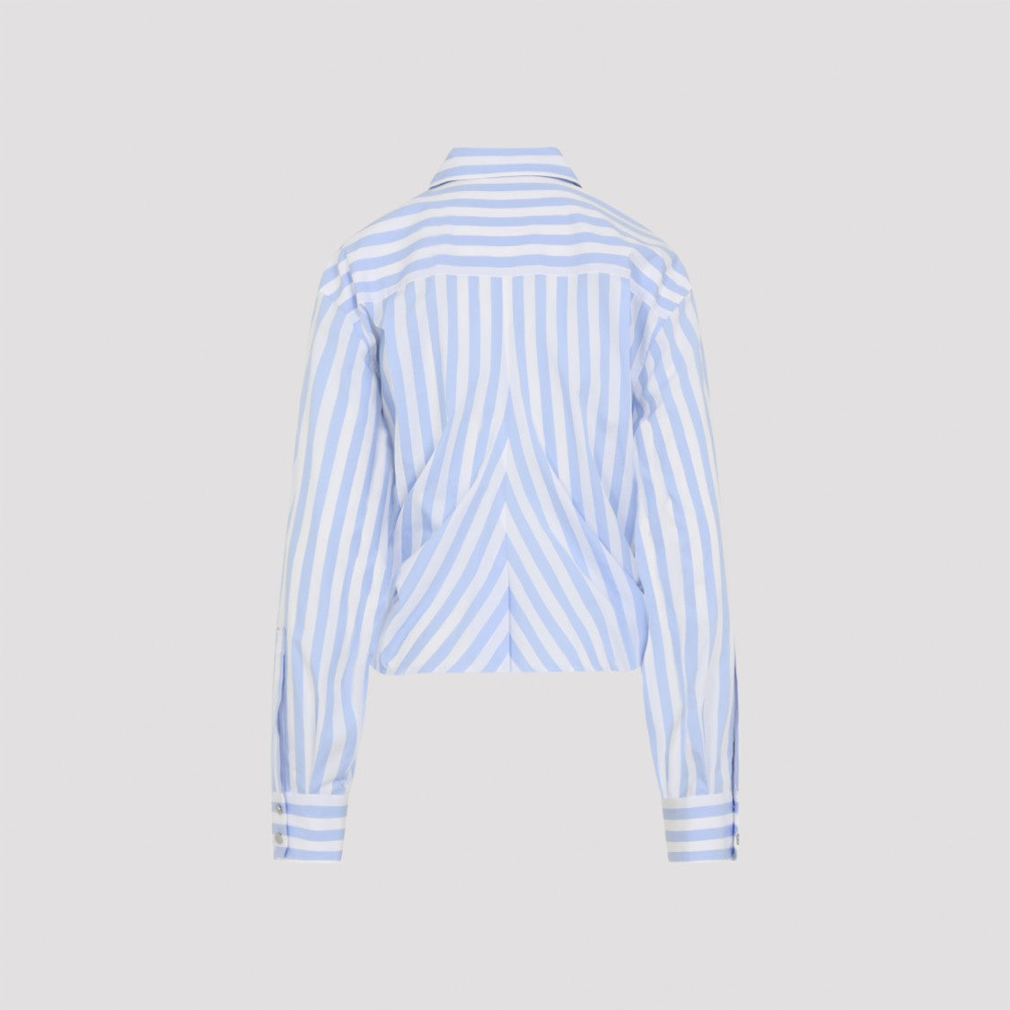 Sportmax Vertical Striped Cotton Shirt