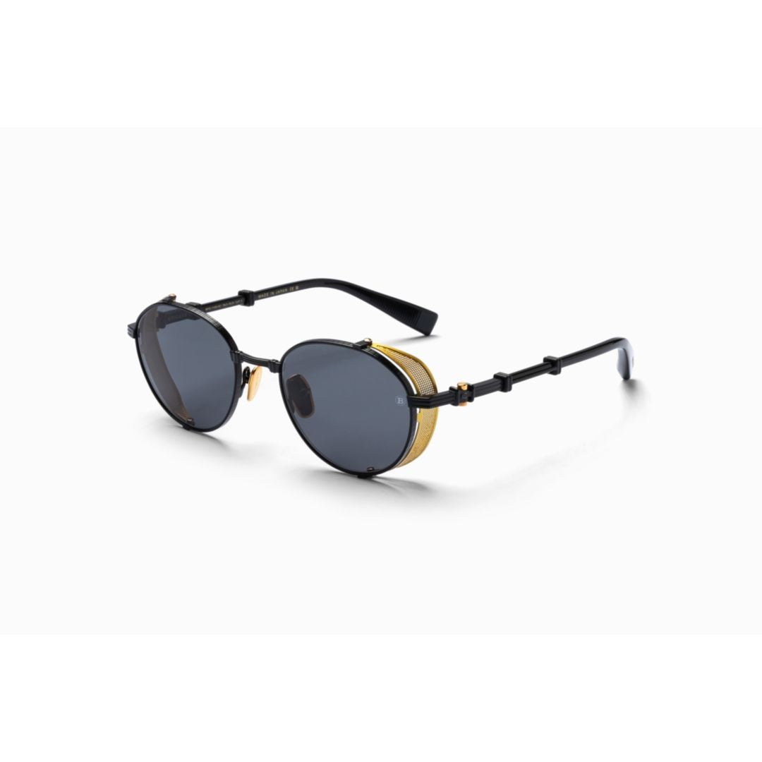 Balmain Brigade - I Round Metal Frame Sunglasses