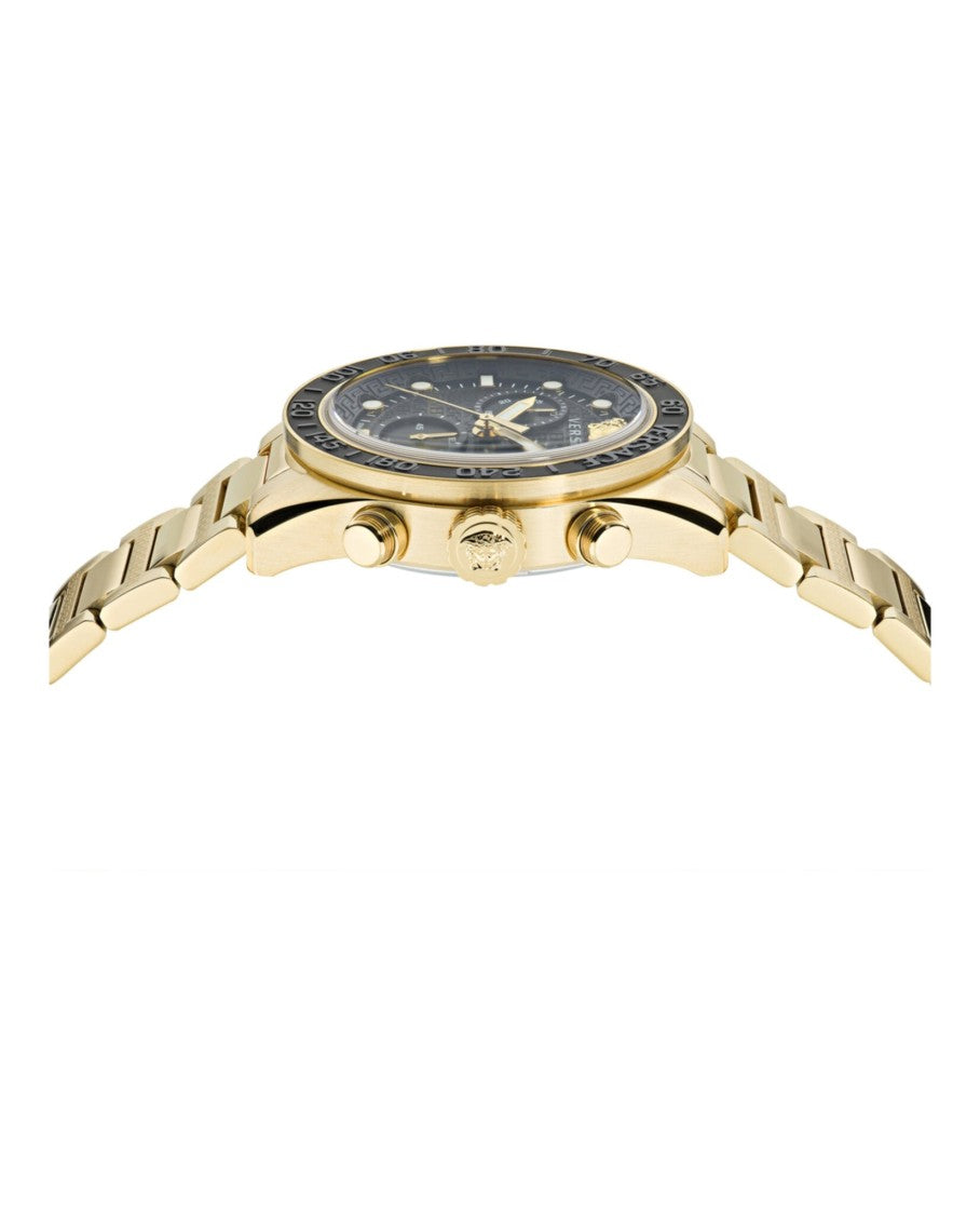 Versace Greca Dome Chrono Bracelet Watch