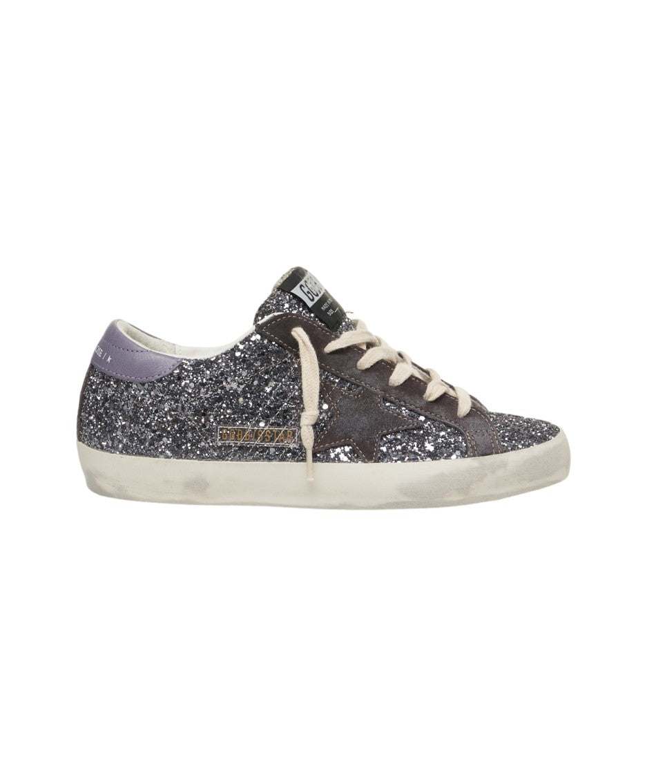 Golden Goose Glitterate 'Super-Star' Sneakers
