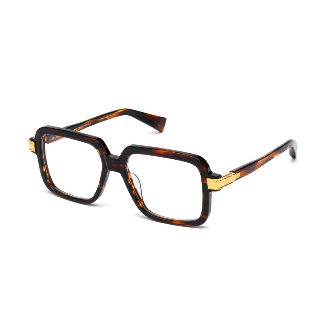 Balmain Francoise Oversized Square Tortoiseshell Sunglasses