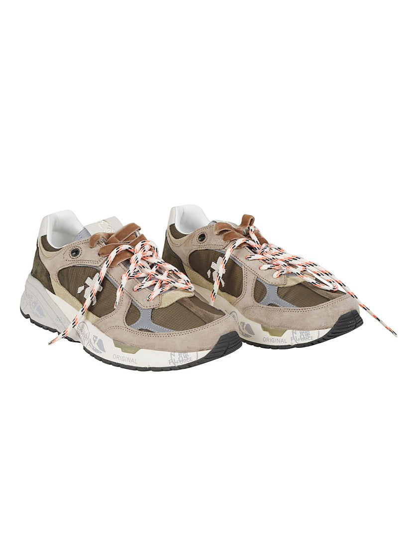 Premiata Mased Layered Polyamide-Blend Sneakers