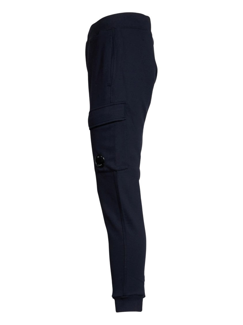 C.P. Company Tapered Fit Diagonal Raised Fleece Sweatpants