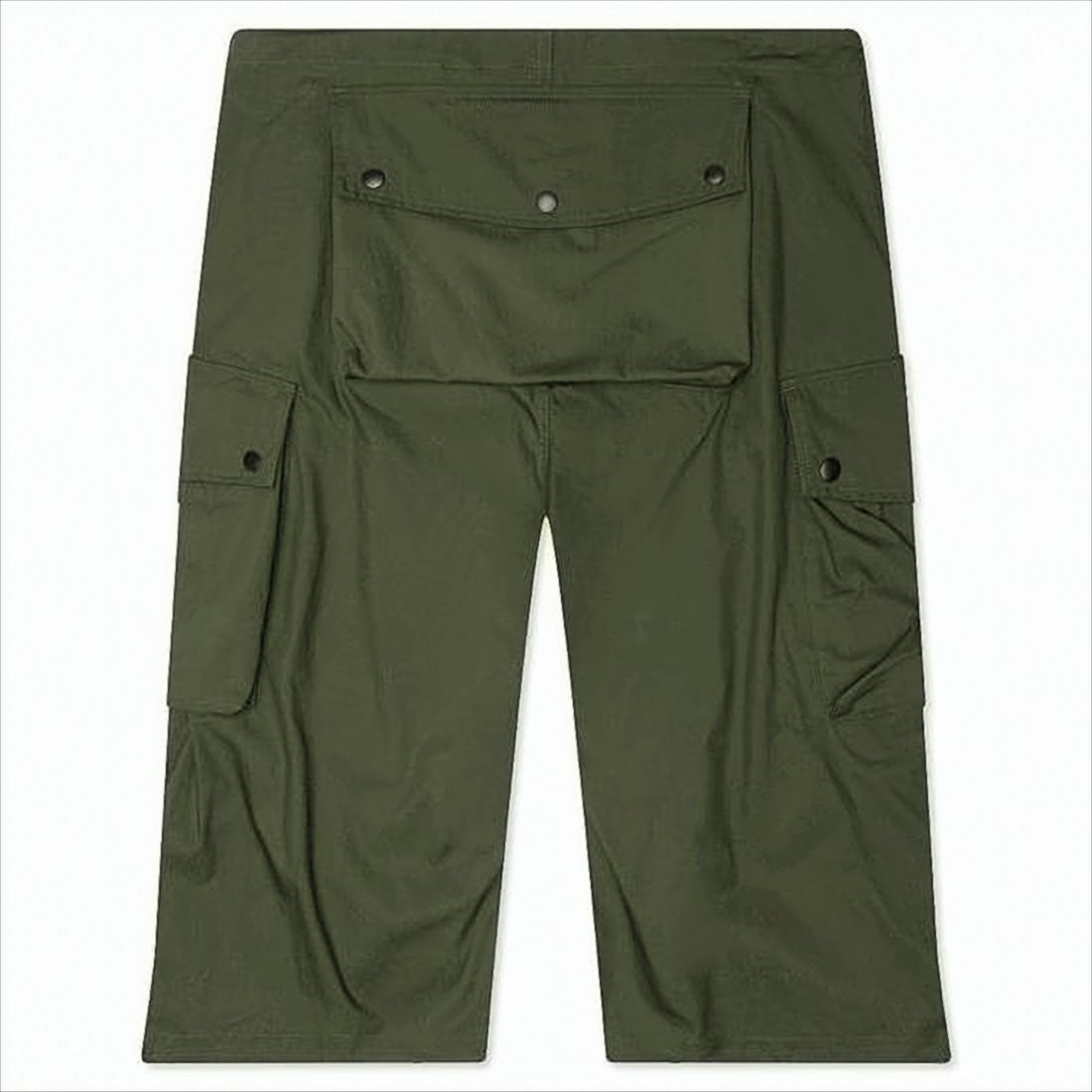Needles Utilitarian Green Straight Pants With Adjustable Features