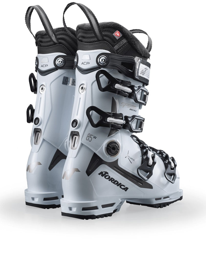 Nordica Light Grey Speedmachine 3 85 Ski Boots