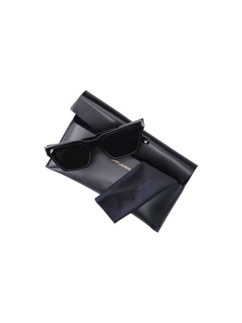 Saint Laurent Black Sl 633 Acetate Sunglasses