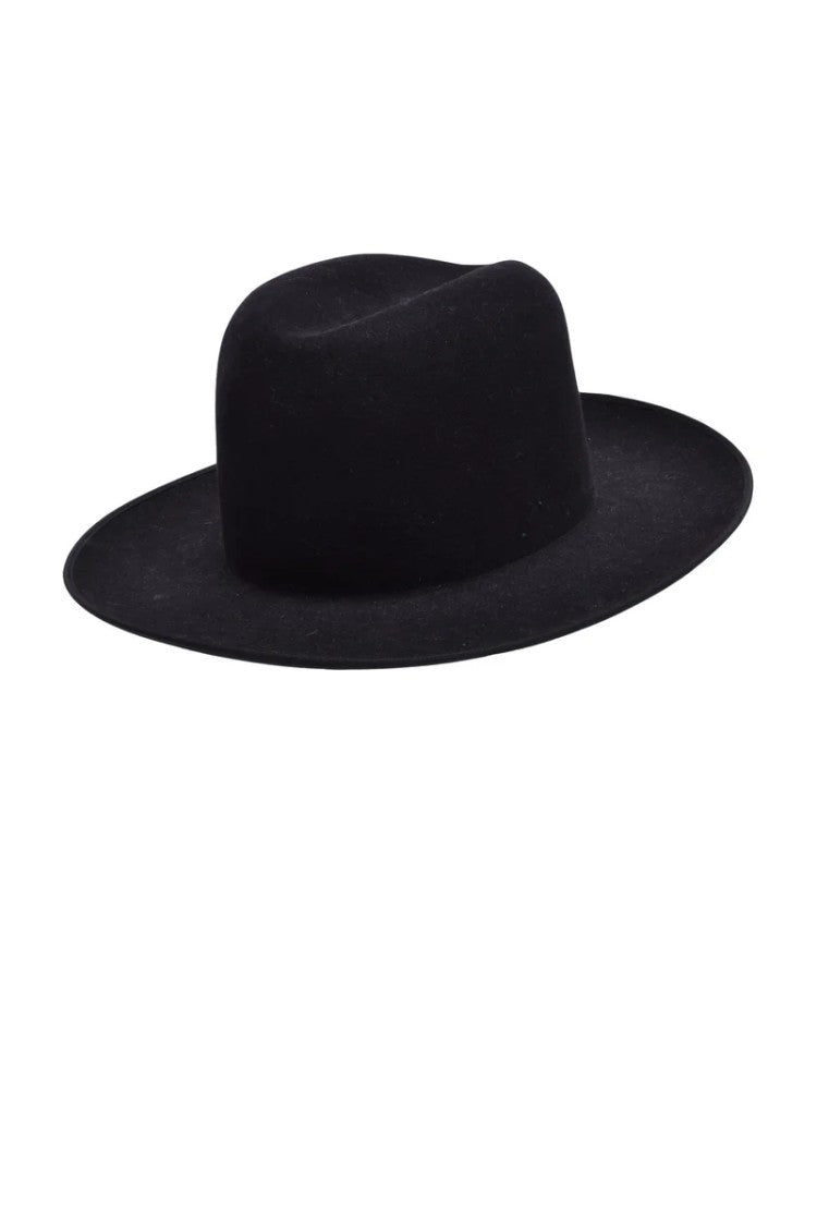 Eldorado Rabbit Fur Hat - Black