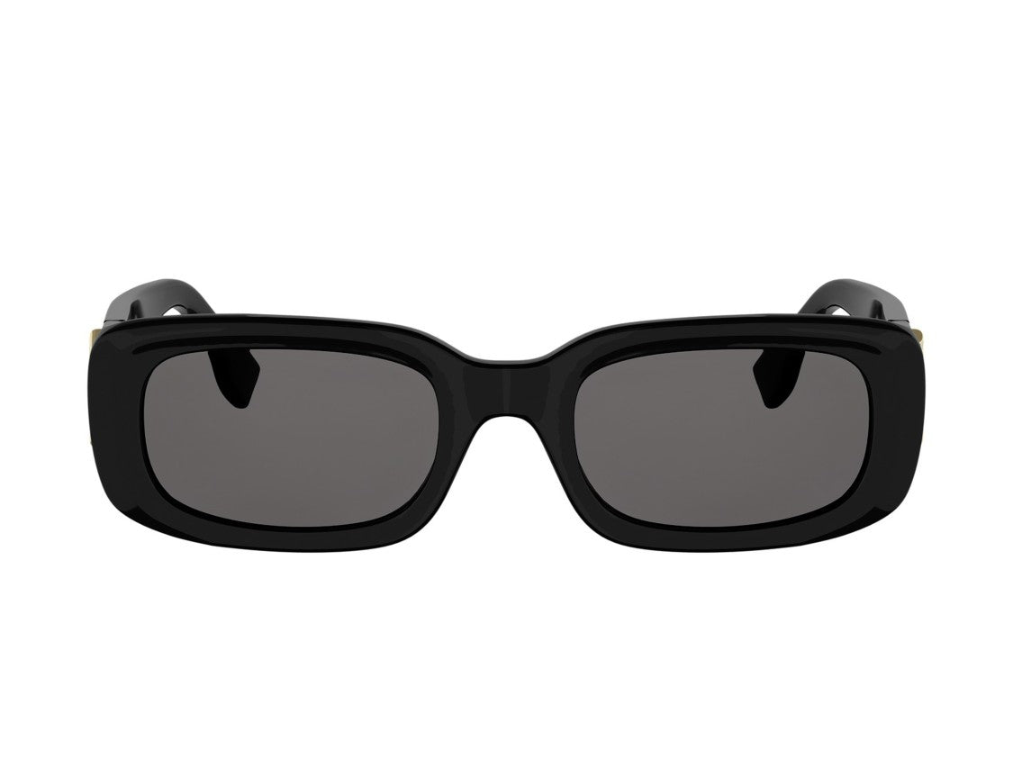 Fendi Gold Fe40222i Oversized Square Sunglasses