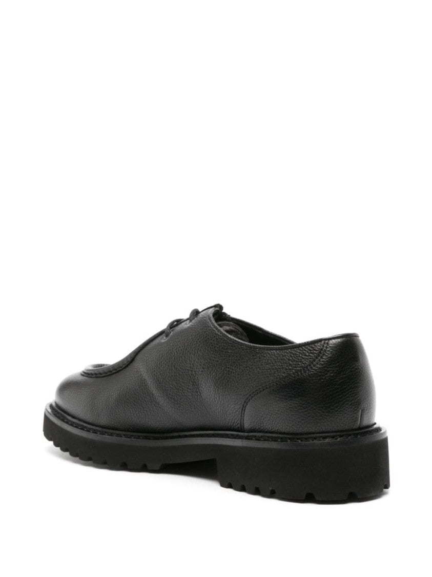 Doucal's Nero Derby Shoes