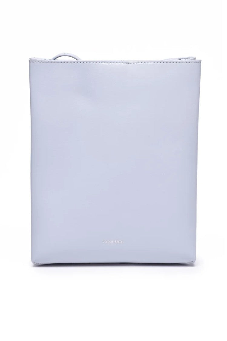 Calvin Klein Leather Crossbody Bag Light Blue