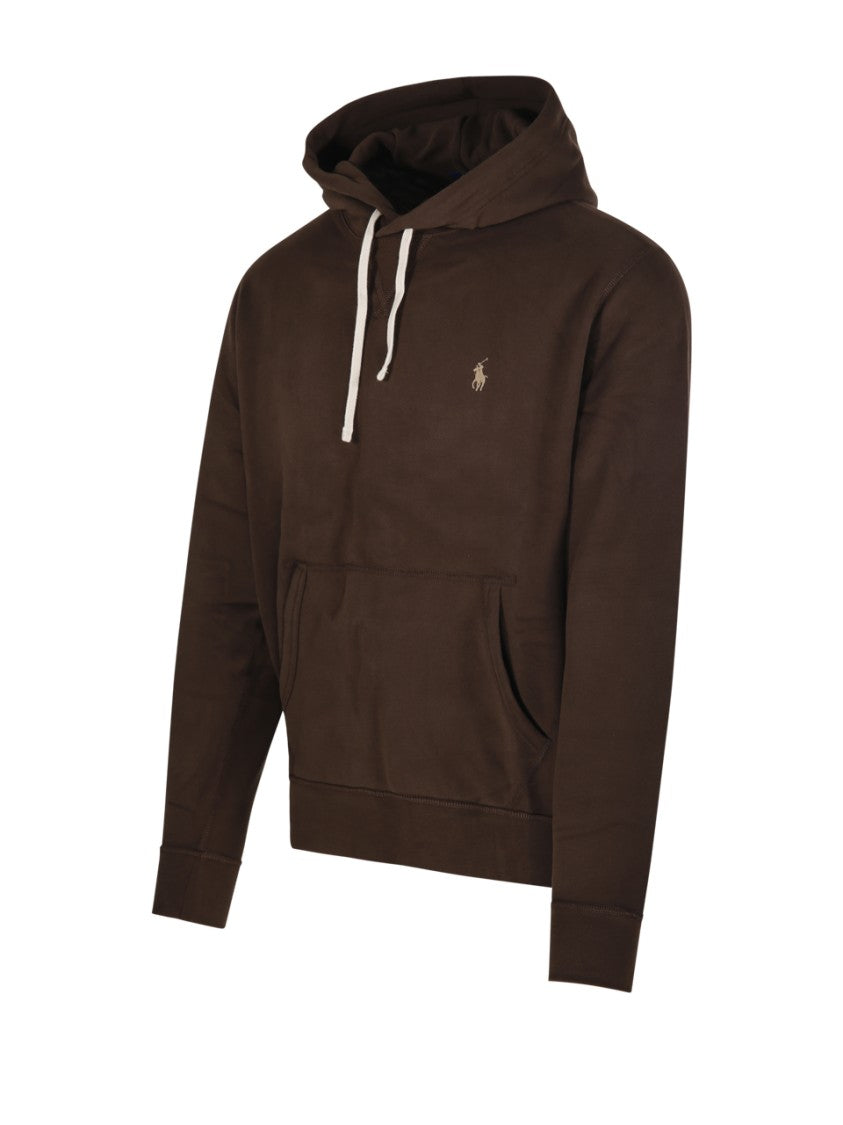 Polo Ralph Lauren Classic Brown Hoodie Sweatshirt
