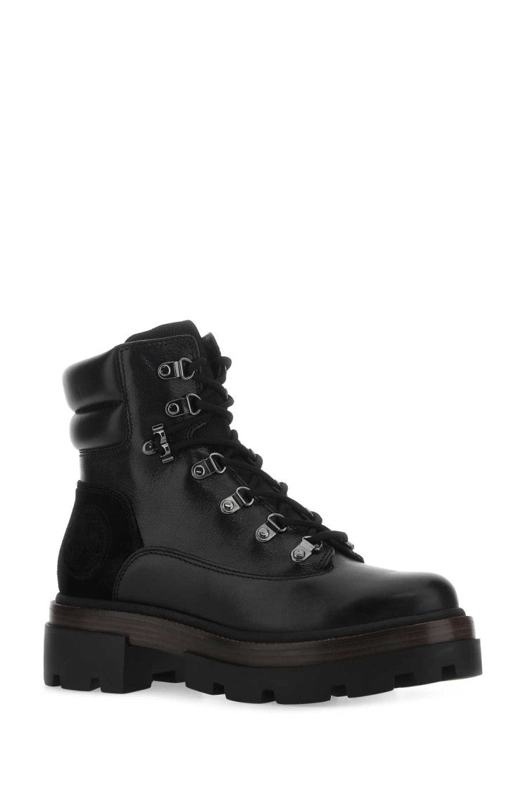 Tory Burch Black Leather Miller Ankle Boots