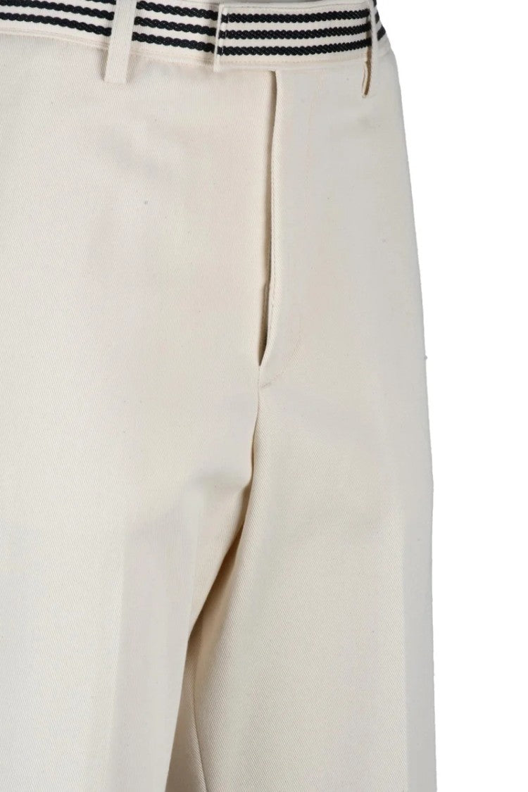 Seafarer Wide Leg Trousers - White
