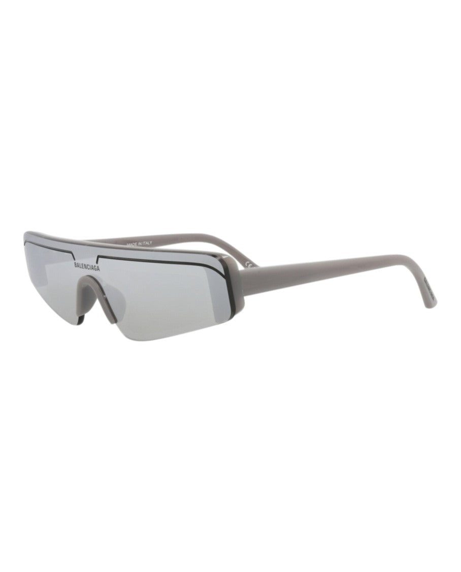 Balenciaga Shield-Frame Recycled Acetate Sunglasses