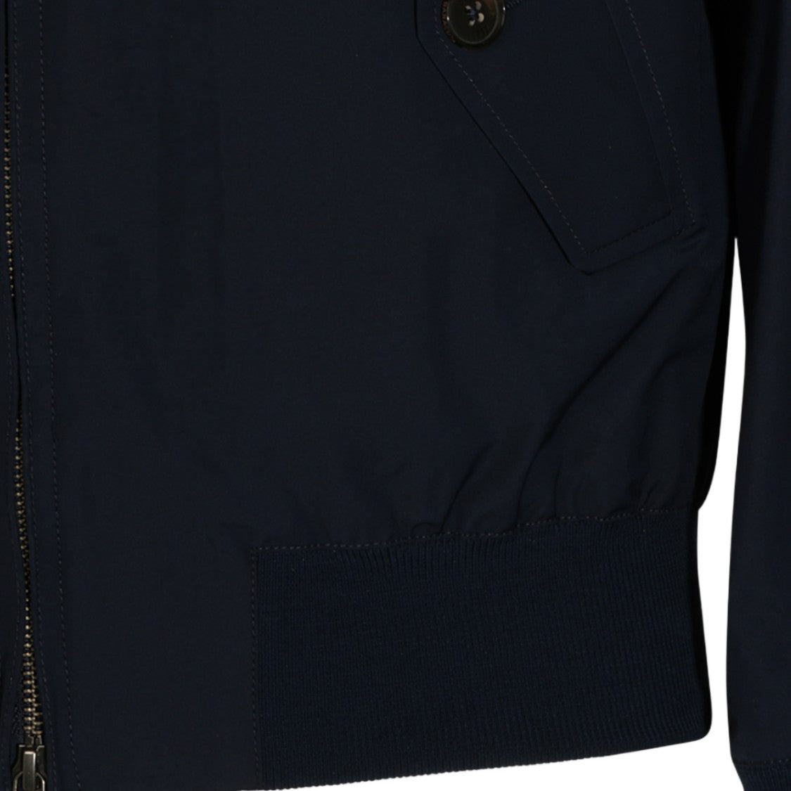 Baracuta High Collar Jacket With Tailored Silhouette