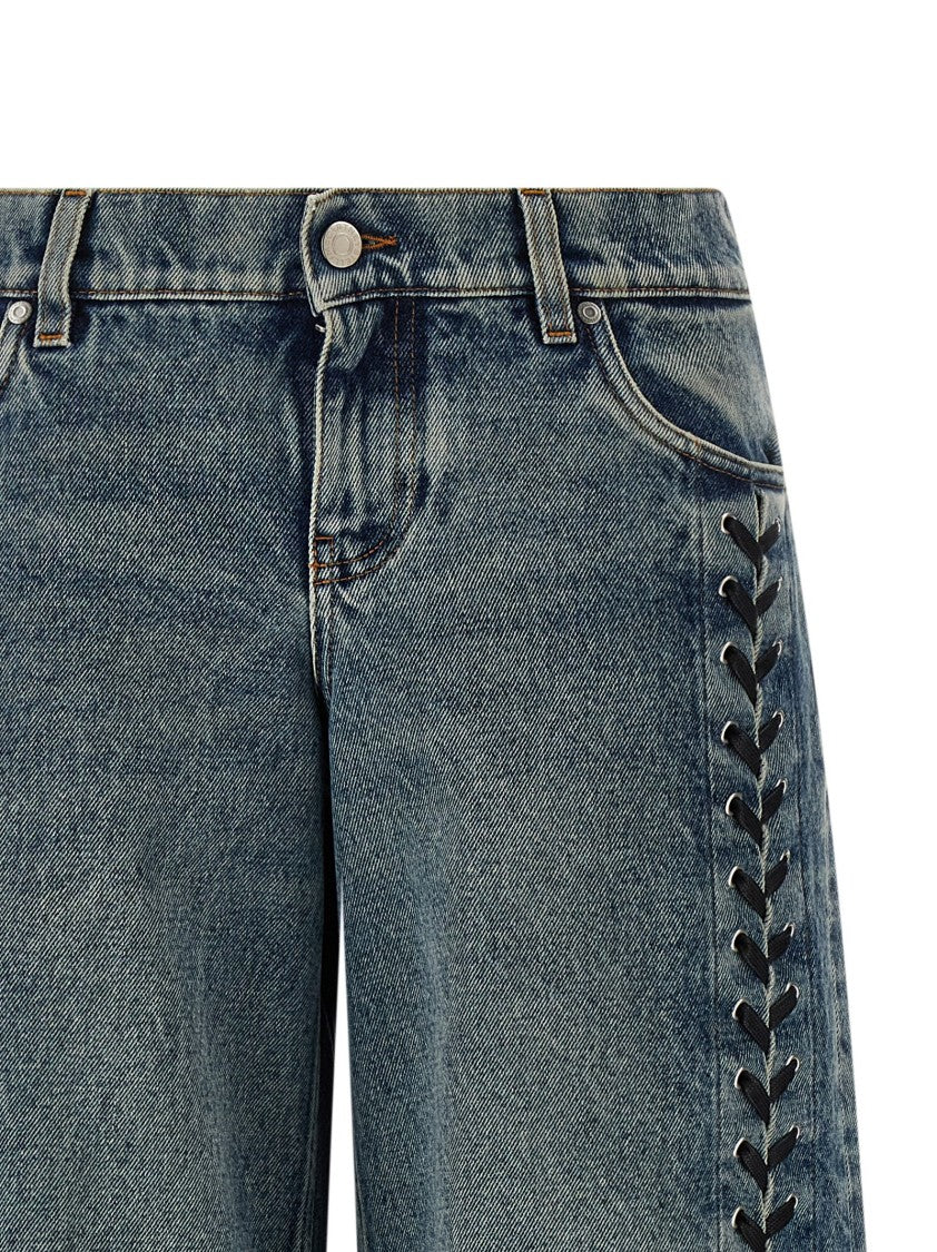 Stella Mccartney Wide-Leg Denim Jeans