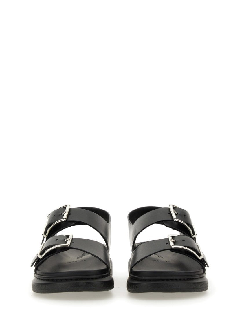 Alexander Mcqueen Leather Sandal
