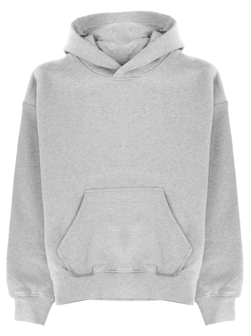 Purple Brand Neutrals Basic Oversized Kangaroo Pocket Hoodie
