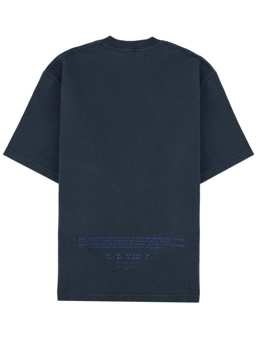 Stone Island Circular Logo Crew Neck T-Shirt