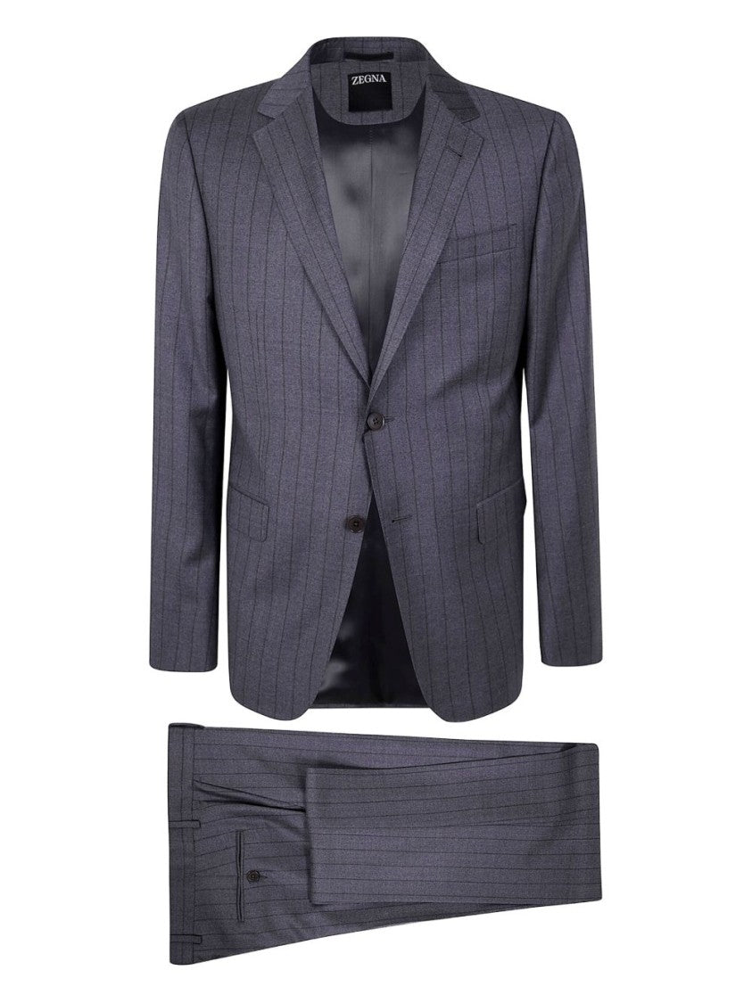 Ermenegildo Zegna Tailored Men's Dress With Classic Silhouette