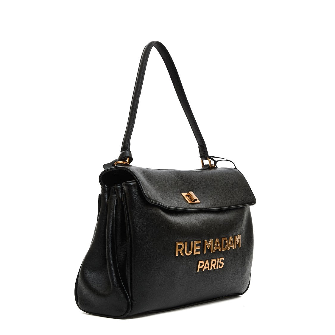 Rue Madame Les Leopard Bag With Writing