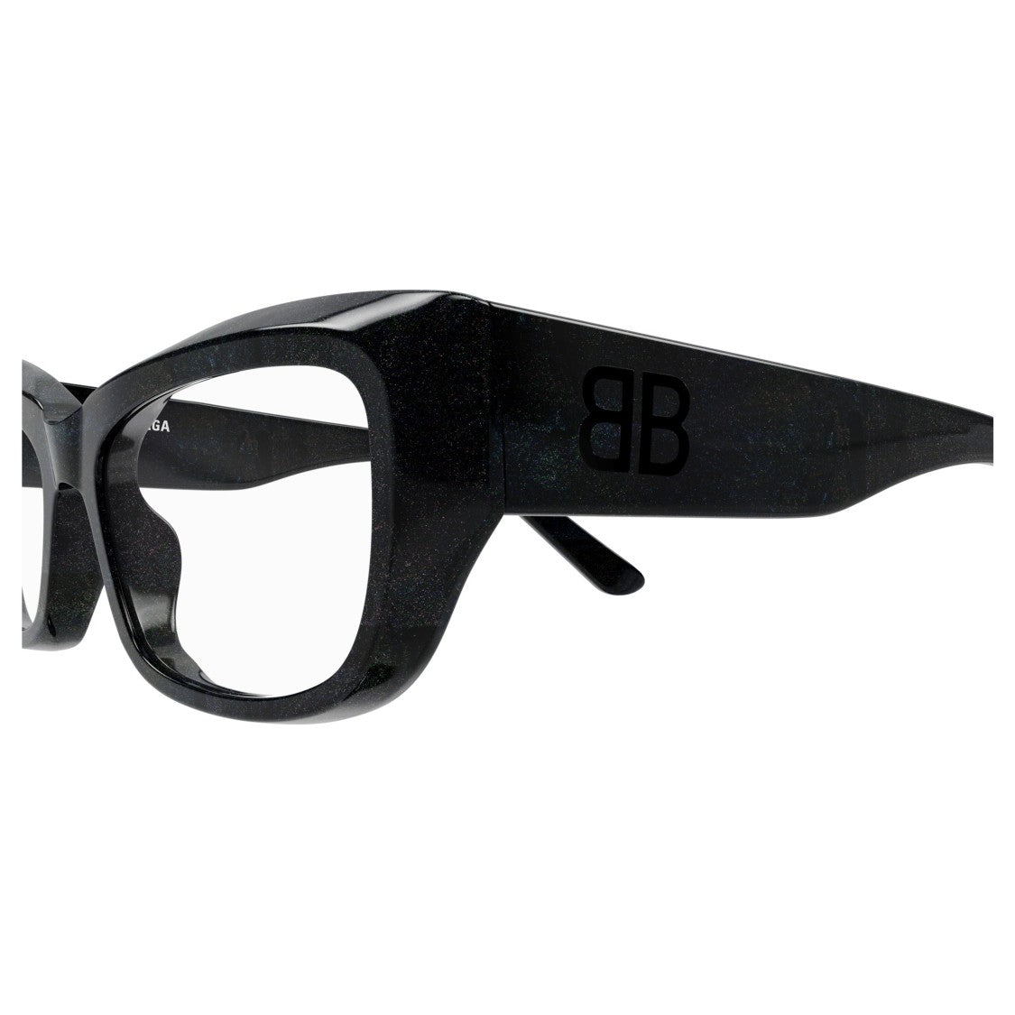 Balenciaga Bb0399o Rectangular Black Sunglasses