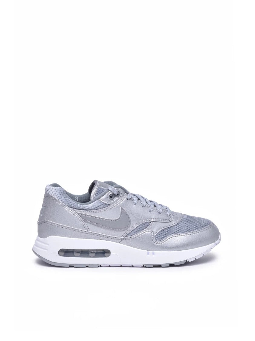 Nike Silver Air Max 86 Synthetic Mesh Sneakers