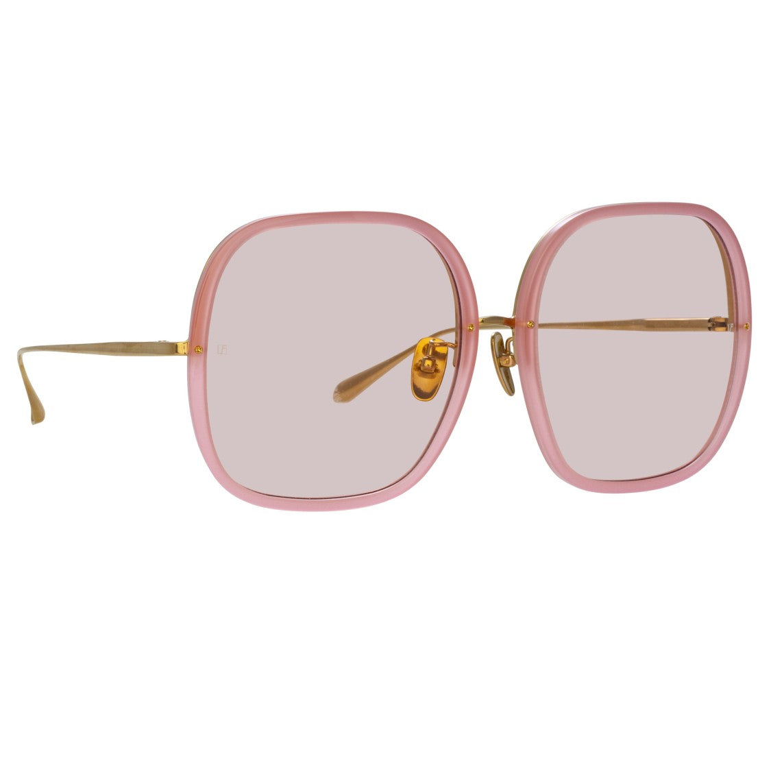 Linda Farrow Celia Oversized Sunglasses In