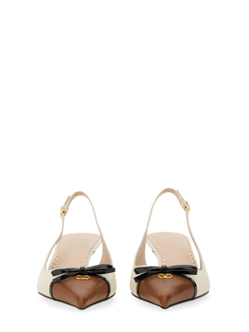 Valentino Garavani "Bepointy" Slingback Pumps
